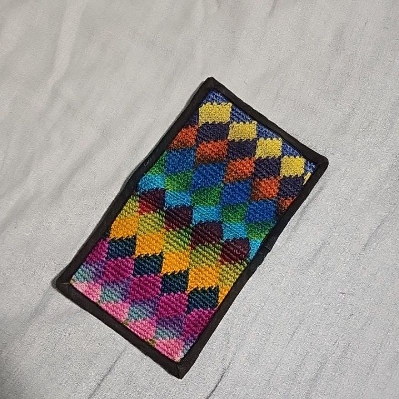 瓜地馬拉製 編織 民族風 皮夾 短夾 趣味短夾 國外帶回的紀念小物