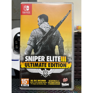 「可刷卡/繁體中文版」Switch NS 狙擊之神3/狙擊精英3/Sniper Elite III 中文版