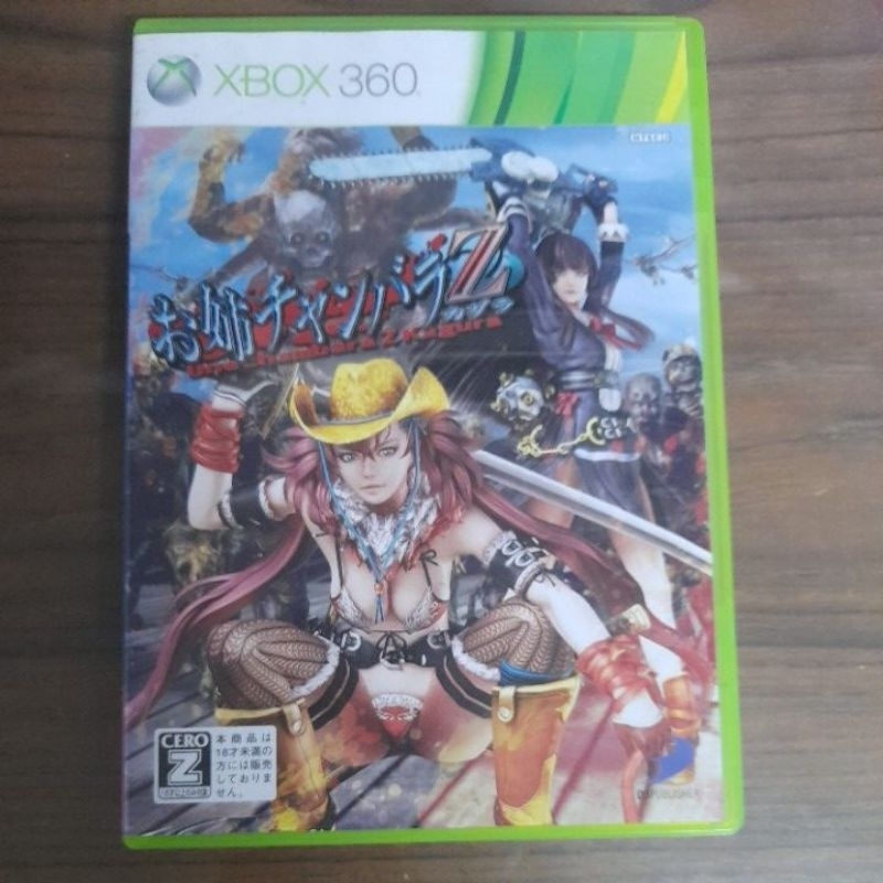 xbox360遊戲片女劍士z日文版
