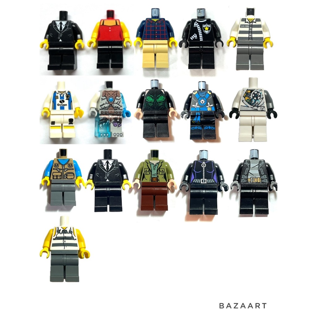 二手樂高 LEGO 無頭人偶 克萊兒 足球選手 莎朗 Sir Fangar 神獸傳奇 旋風忍者 海拉 冰忍 露營者