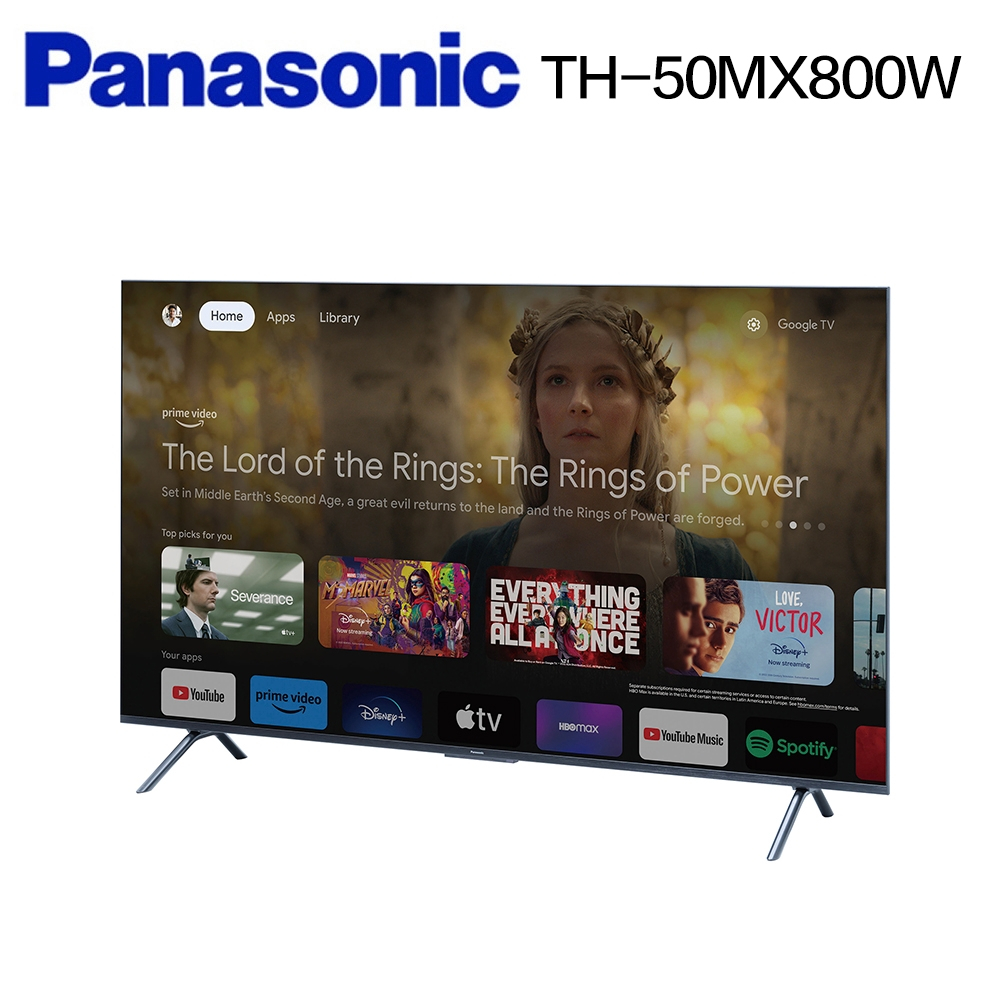 *~ 新家電錧 ~*【Panasonic 國際牌】TH-50MX800W 國際牌50吋 4K Google TV 智慧聯