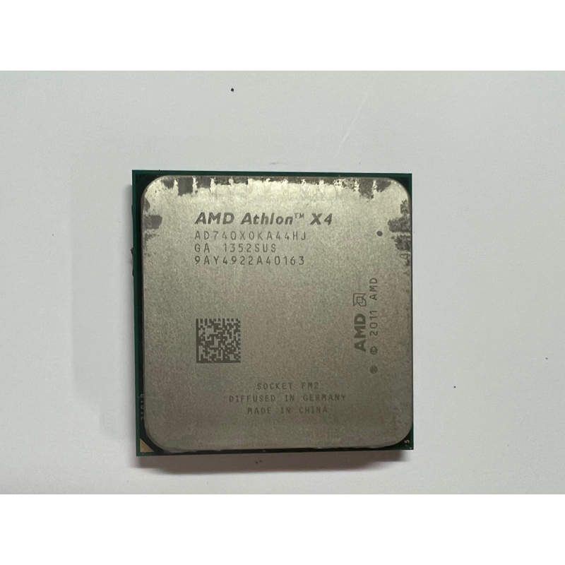 電腦雜貨店～FM2腳位CPU 四核心 AMD Athlon X4 740 二手良品 $110