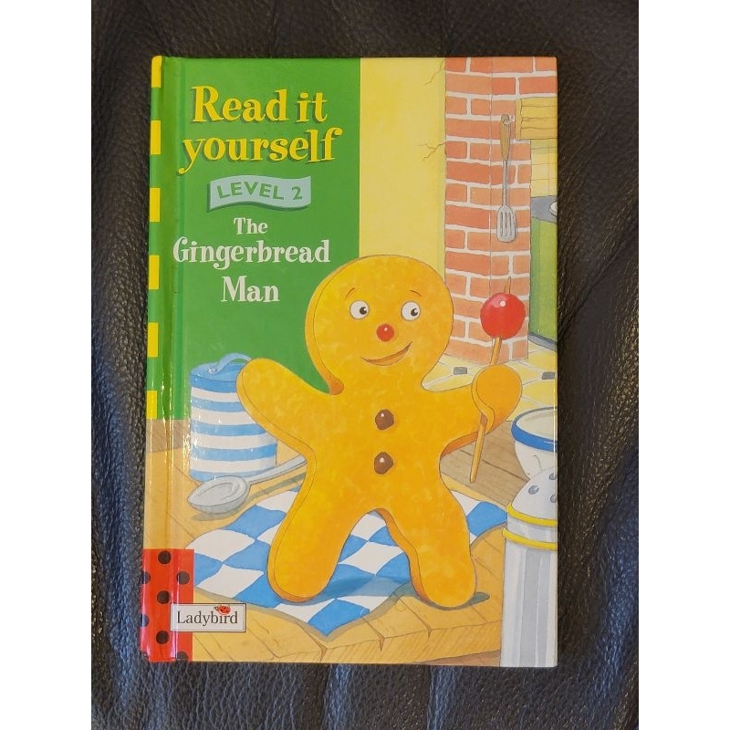 英文繪本Read it yourself: The Gingerbread Man Level 2九成新