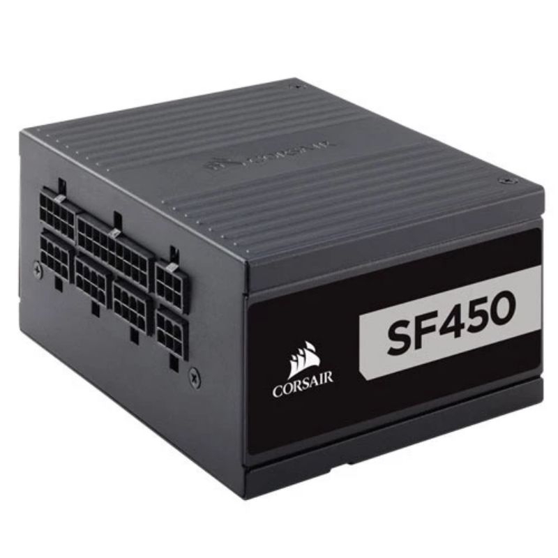 二手電源供應器 海盜船 SF450全模組 ITX 電源 完整線材