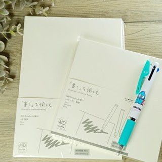 【摸鼻子文房具】日本MIDORI．MD Notebook 厚紙 A5/A5方形 空白筆記本