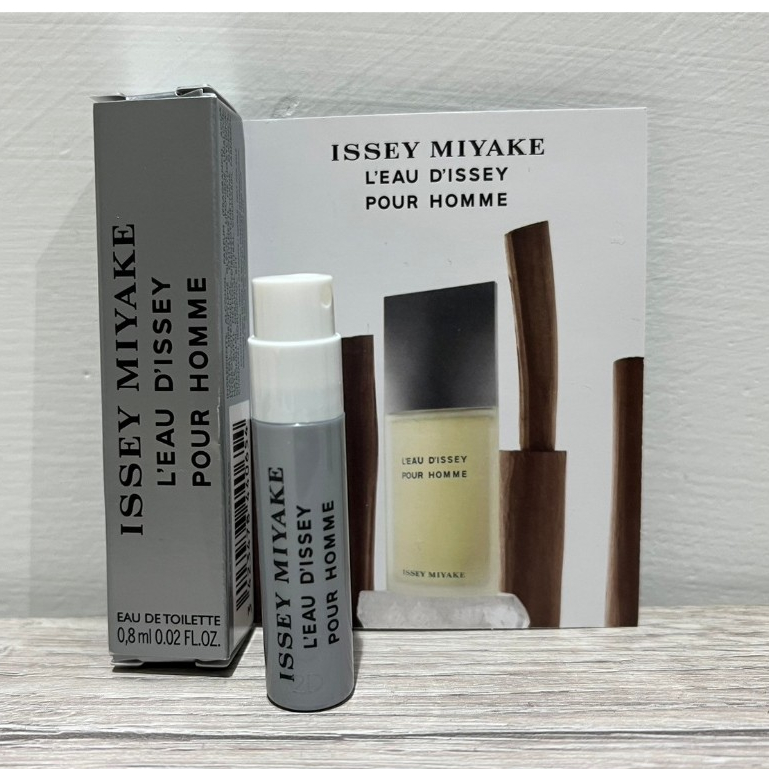 ISSEY MIYAKE POUR HOMME 三宅一生 一生之水男性香水 0.8ml 小香 試管 針管 專櫃現貨