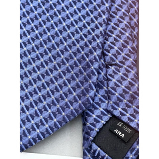 全新美國名牌 Calvin Klein 藍色經典款領帶100%絲質附吊牌情人節禮物父親節禮物