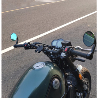 CB1100EX圓形後視鏡 適用於 本田 CB1100改裝牛角後照鏡 CB1100EX CB1100RSCNC倒