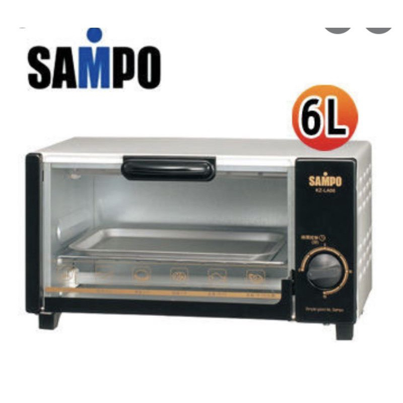 sampo聲寶6L定時小烤箱 二手近新