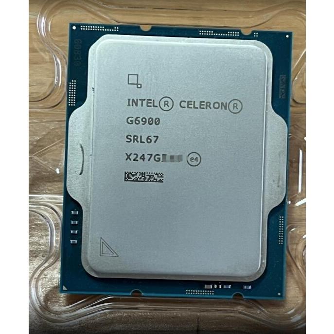 盒裝 INTEL 12代 Celeron G6900 雙核 中央處理器 CPU