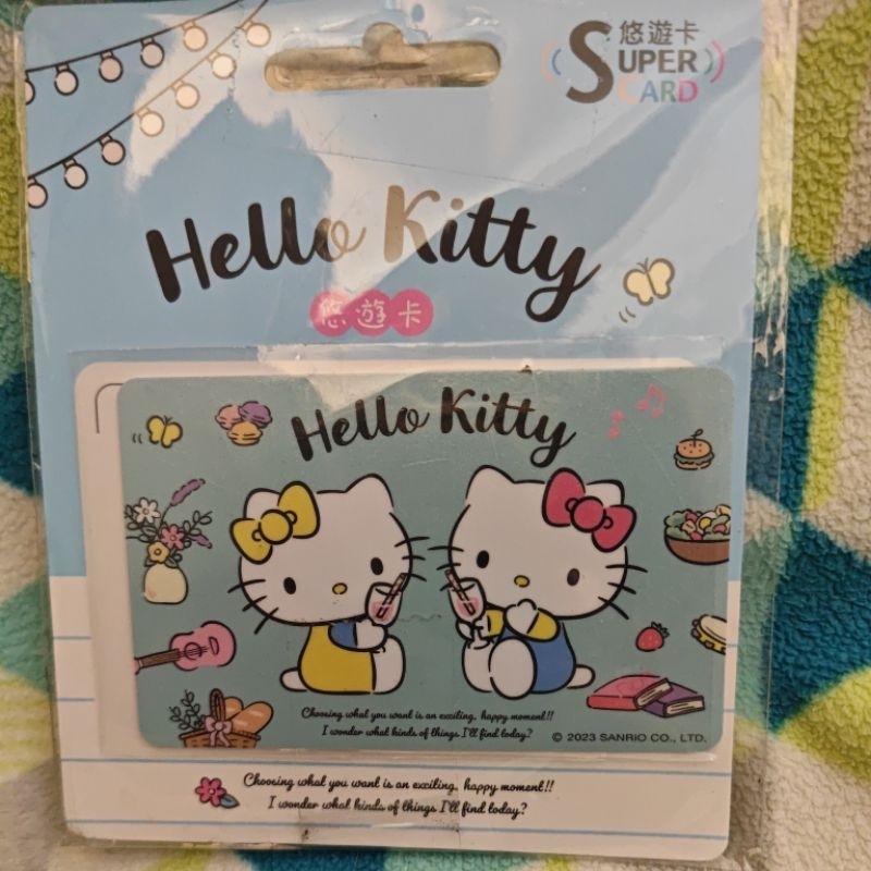 Hello kitty SuperCard悠遊卡cheers