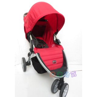 米米的窩 專業玩具租賃 英國 Britax B-Agile豪華三輪 嬰兒手推車 單手收合 秒收 手推車 [二手出售品]
