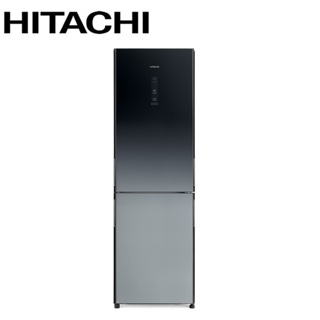 HITACHI日立313公升變頻兩門冰箱HRBN5366DF漸層琉璃黑(XGRTW) 大型配送