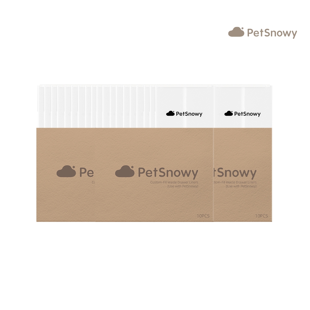 PetSnowy SNOW+ 智慧貓砂盆專用垃圾袋