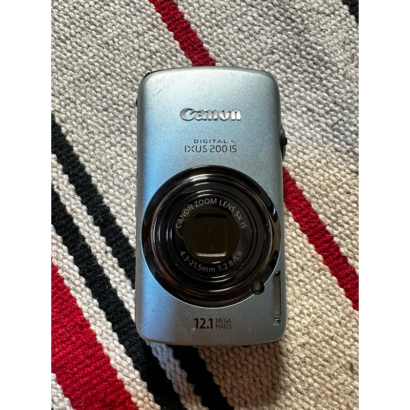 Canon DIGITAL IXUS 200 IS 經典CCD數位相機