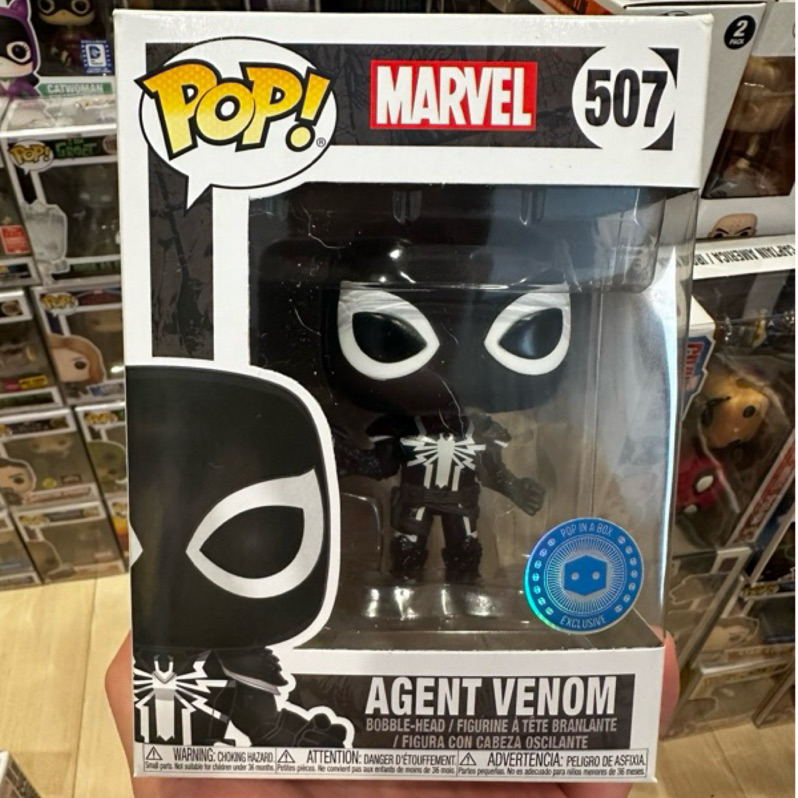 -傑卡玩具- Funko pop 507 Marvel Agent Venom 猛毒特工 美國PIAB限定