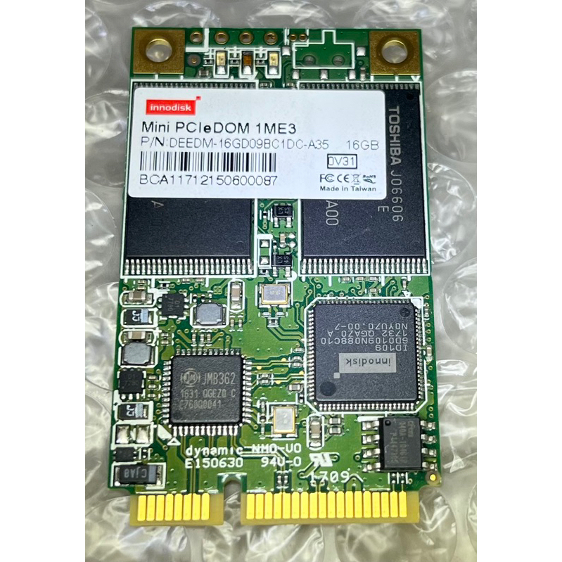 ◢ 簡便宜 ◣二手 宜鼎 INNODISK SSD Mini PCIeDOM 16G MLC 16GD09BC1DC