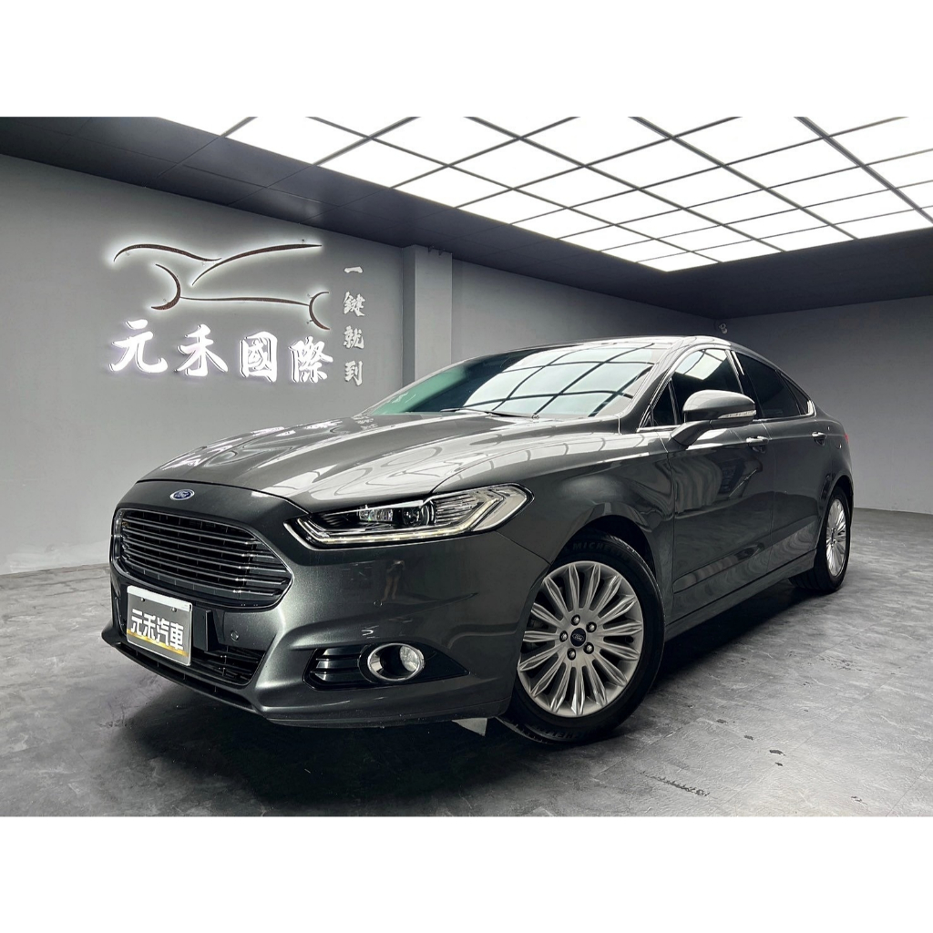 中古車 二手車【元禾阿龍店長】2015 Ford Mondeo EcoBoost 雙電熱椅/盲點❗️實價認證車無泡水事故