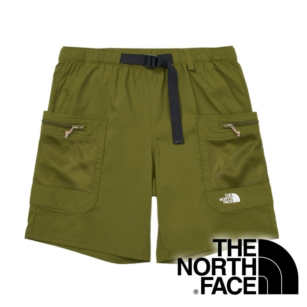 【THE NORTH FACE 美國】男休閒短褲『綠』NF0A83TQ