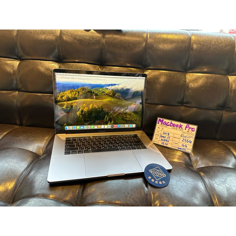 二手筆電 MacBookPro (2018) 15吋 16+256G 灰 A1990 #7JG5H