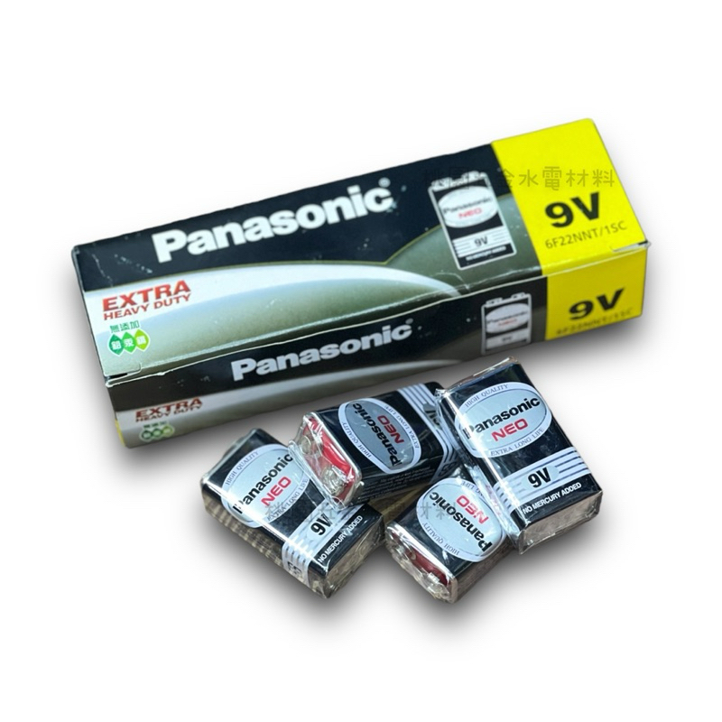 Panasonic國際牌 碳鋅電池9V （附發票）