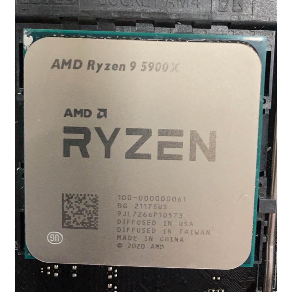 中古 二手 AMD R9 5900X  良品 裸U 一顆