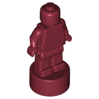 姜叔叔零件 LEGO 樂高 零件 Dark Red  90398