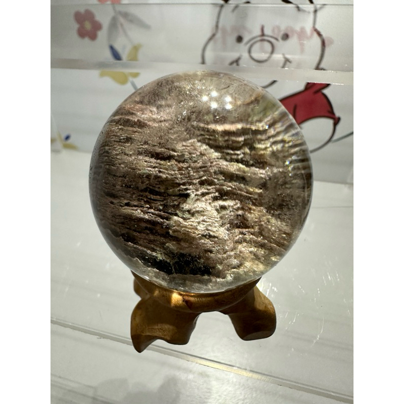晶礦神怡|幽靈球 千層幽靈 彩幽靈 水晶球 水晶
