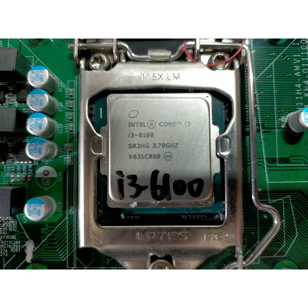 C.1151CPU- Intel Core i3-6100 處理器 3M 快取記憶體，3.70 GHz  直購價290
