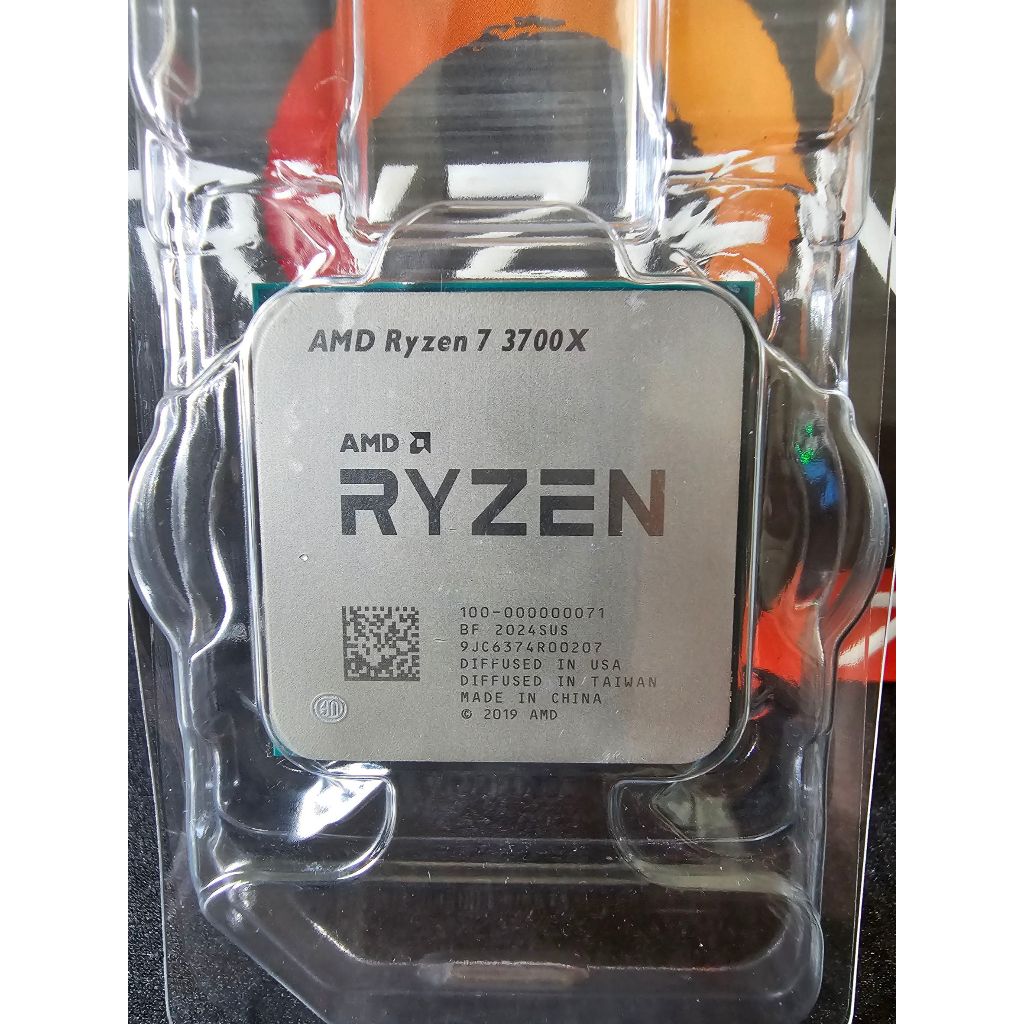 【高雄自取加贈500W電供】AMD Ryzen 7 3700X 8核心16續 處理器 CPU AM4