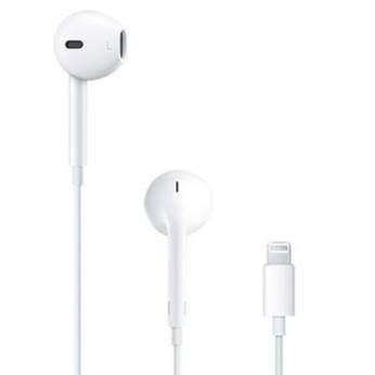 蘋果 Apple Lightning 8 pin雙耳線控原廠耳機-白 現貨