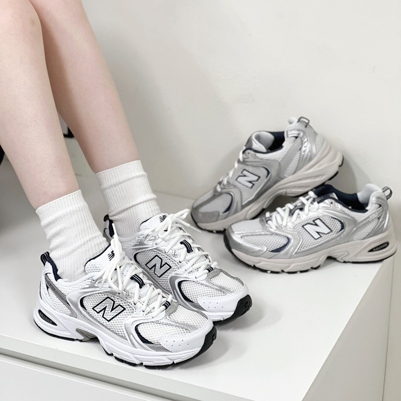 【7•8Hz】ΝΕW ΒАLАΝСЕ 530 白銀 白藍 經典 韓系 男女鞋 MR530SG