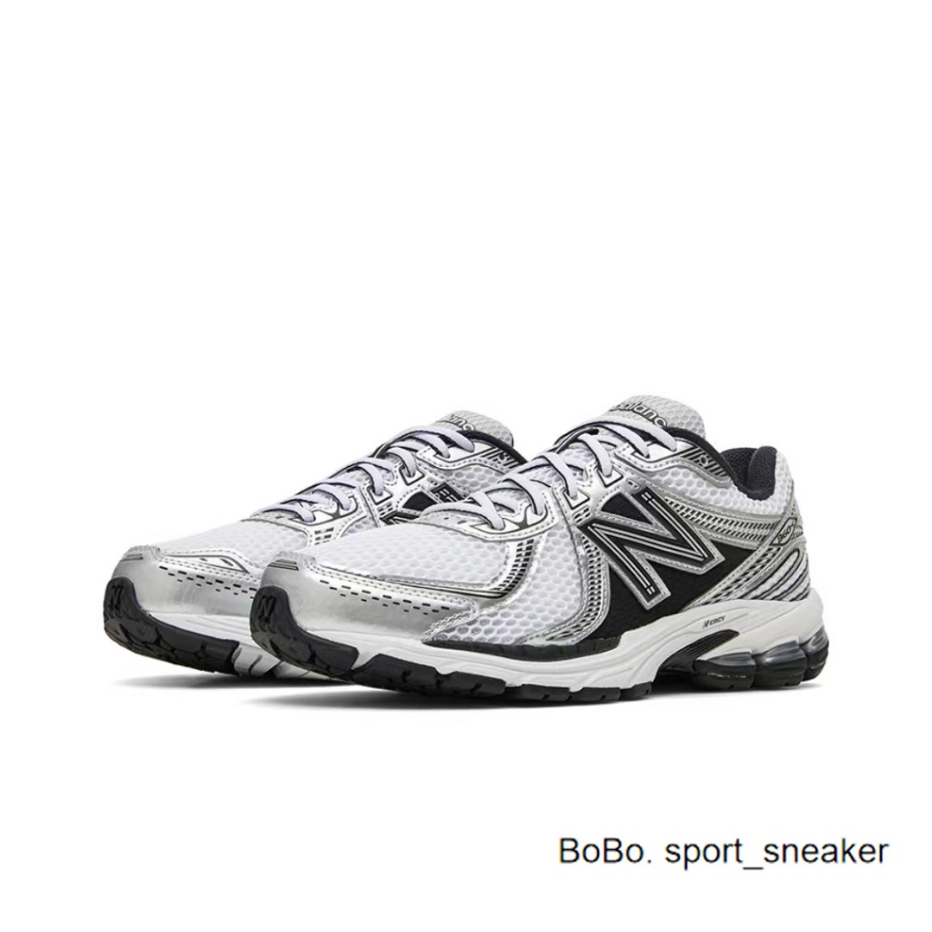 『BOBO』New Balance 860 nb860 紐巴倫 Y2K 慢跑鞋 白銀色 黑銀 D寬 ML860XD