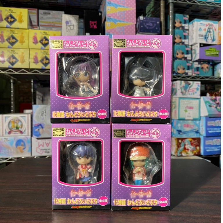 🌀日版客🌀 日版 化物語 TAITO 戰場原黑儀 千石撫子 阿良良木歷 神原駿河 Q版 黏土人景品 公仔