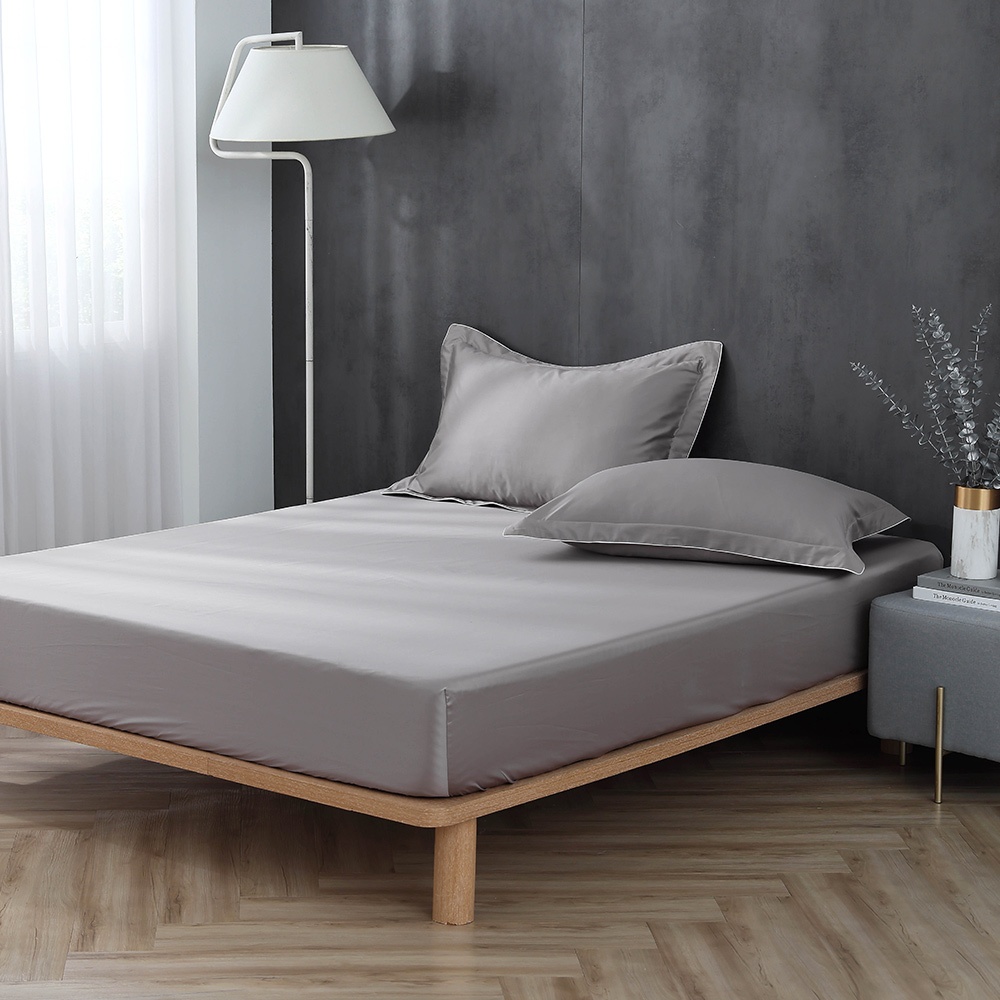 鴻宇 訂製 SUPIMA 500織 床包90x188cm床墊高度28cm含枕套1入 曠野2321