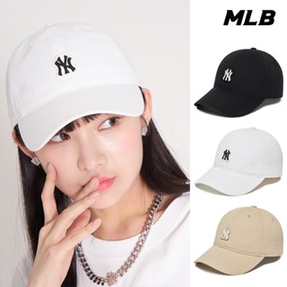 MLB 棒球帽 可調式軟頂 布標 老帽 情侶款 紐約洋基隊 (3ACP7802N-三款任選)【官方旗艦店】