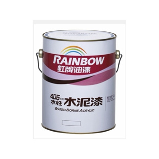 虹牌🌈 406 壓克力水性水泥漆(有光)室內、室外、彩繪皆可使用