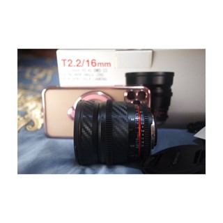 全新絕版 Samyang 16mm T2.2 F1.8 ED for Nikon F 輕巧手動電影鏡