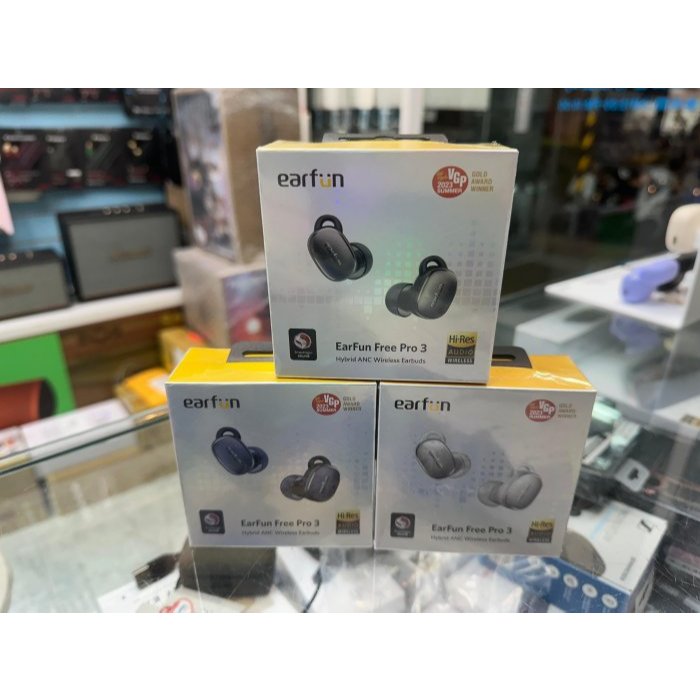 加送收納盒 EarFun  Free Pro 3 降噪真無線藍牙耳機( 台灣總代理 - 原廠公司貨 )