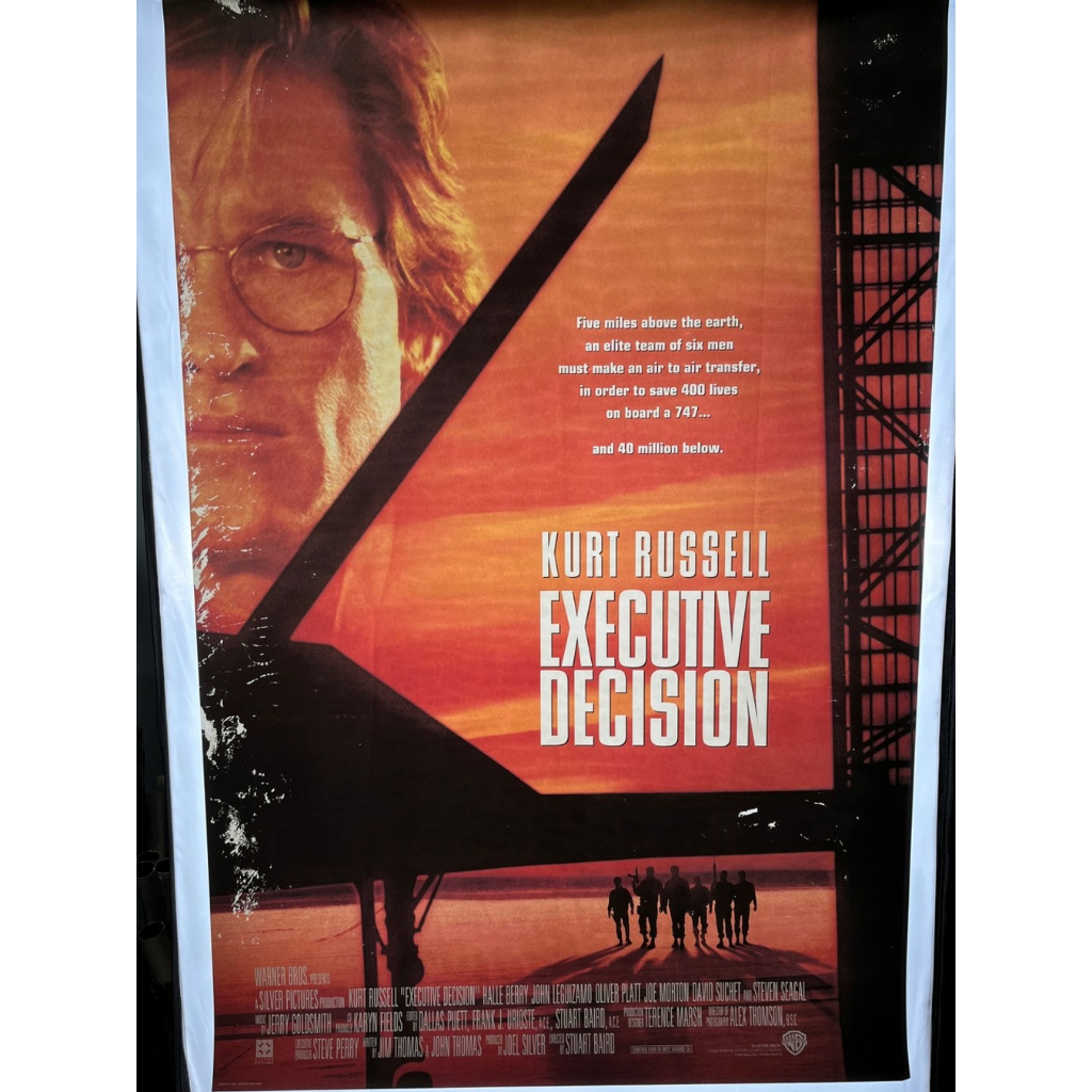#428｜Executive Decision｜747絕地悍將｜英文版｜1996｜原版電影海報