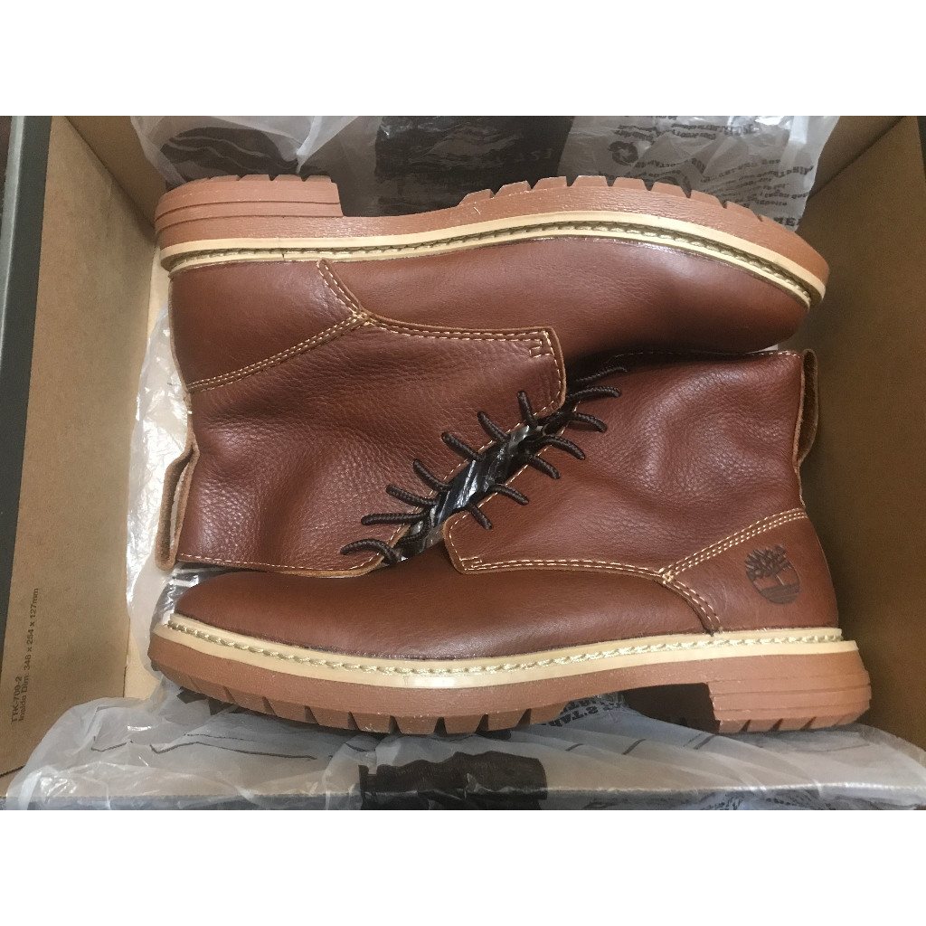 Timberland 牛仔風中筒靴(二手9成9新)