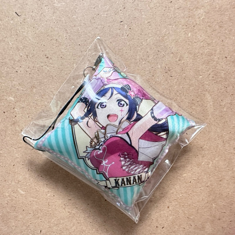 日版 LoveLive 松浦果南 8x8cm 迷你抱枕 吊飾 饅頭 糰子