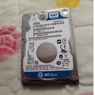 威騰Witten WD3200LPVX 2.5吋 良品 筆電 硬碟(超薄)