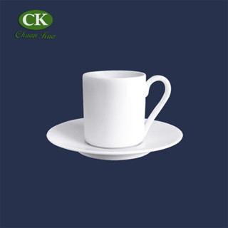 【CK全國瓷器】咖啡杯系列-濃縮咖啡杯盤 80mL 110mL 陶瓷咖啡杯C027 C028 咖啡盤 S027 S028