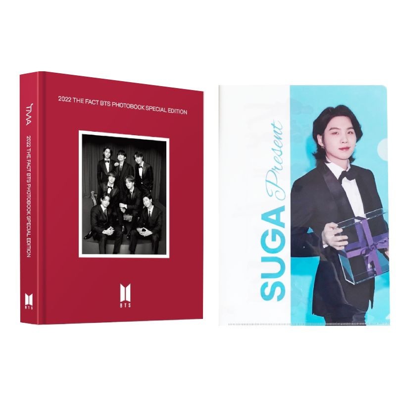 【買就送L夾:SUGA】防彈少年團THE FACT BTS PHOTOBOOK SPECIAL EDITION寫真書(限量版)(APOLLO STUDIO CO，LTD) 墊腳石購物網