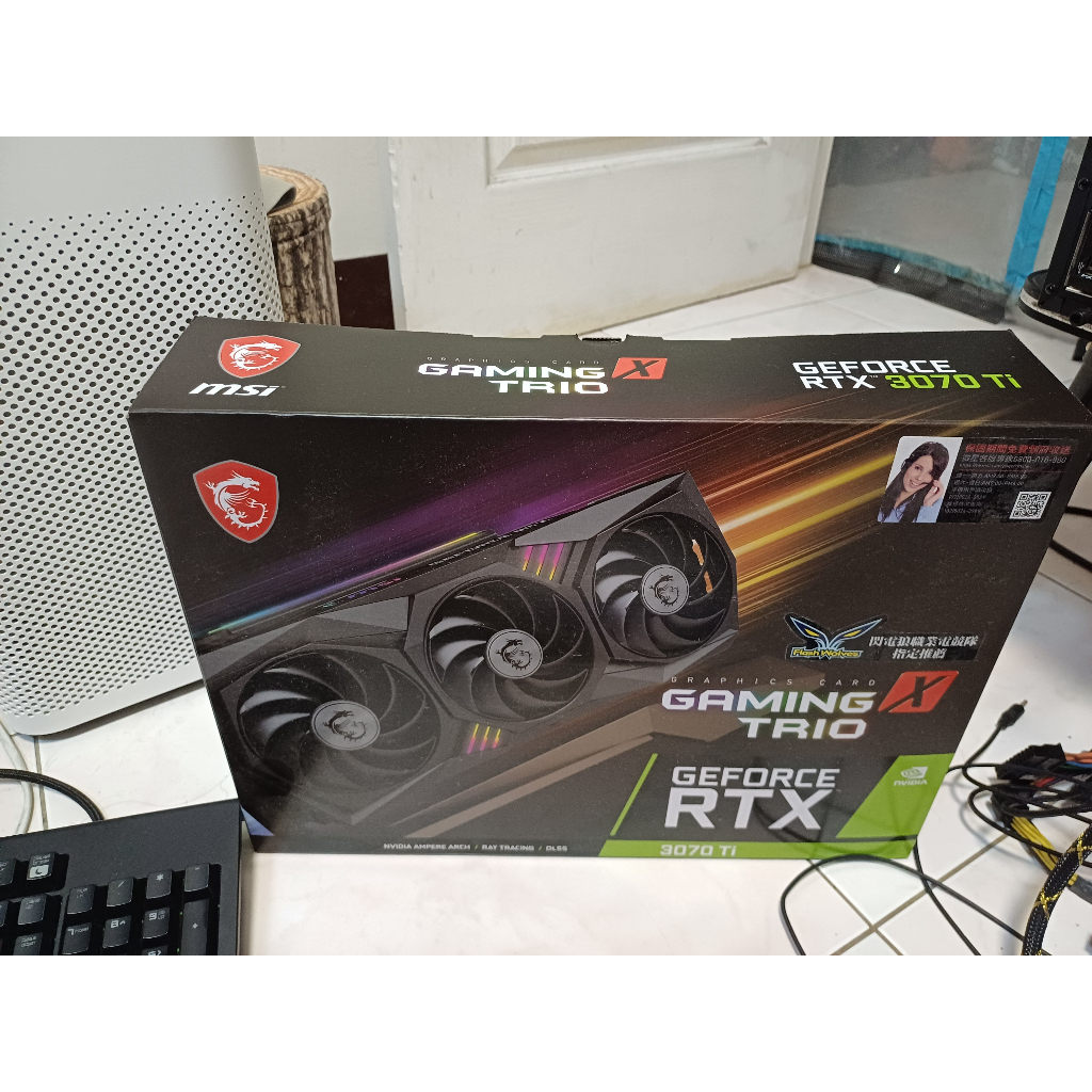 MSI 微星 顯示卡 3070ti RTX 3070 Ti gaming x trio 8G 保固到2026/6/10