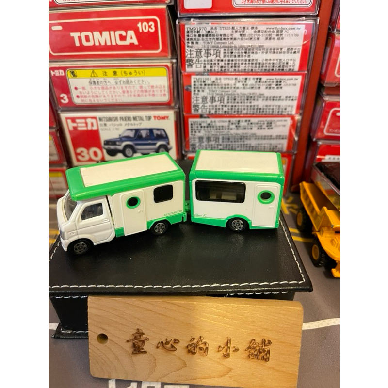 TOMICA #127  127 露營拖車/VAN SHOP MIKAMI TENTMUSHI &amp; CORO