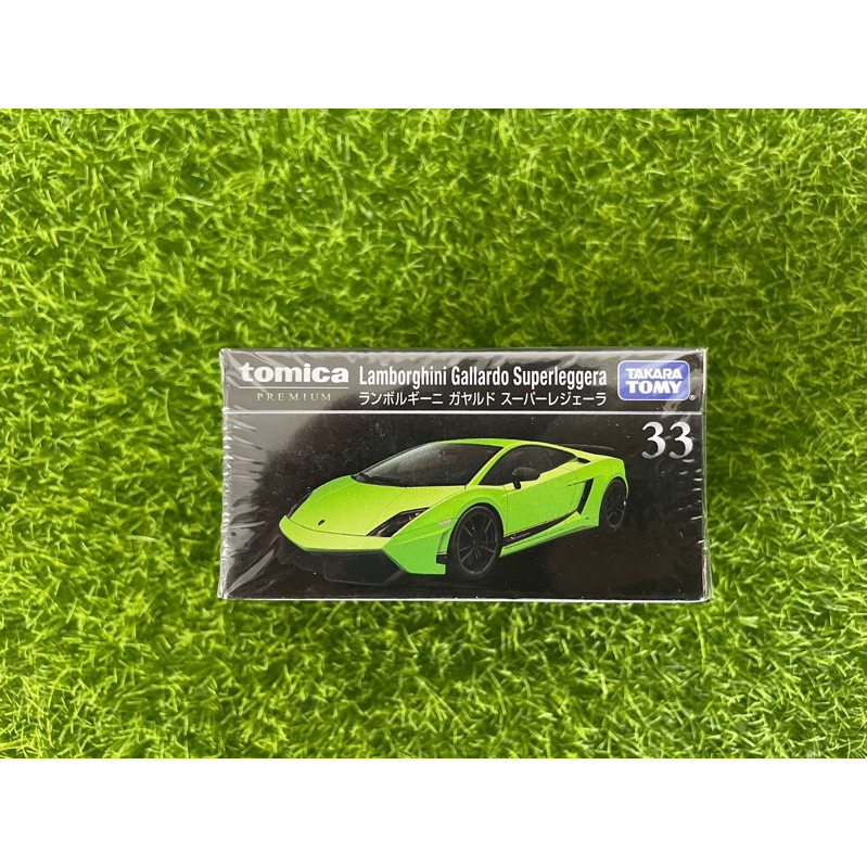 Tomica 黑盒33 綠色lamborghini gallardo 多美小汽車