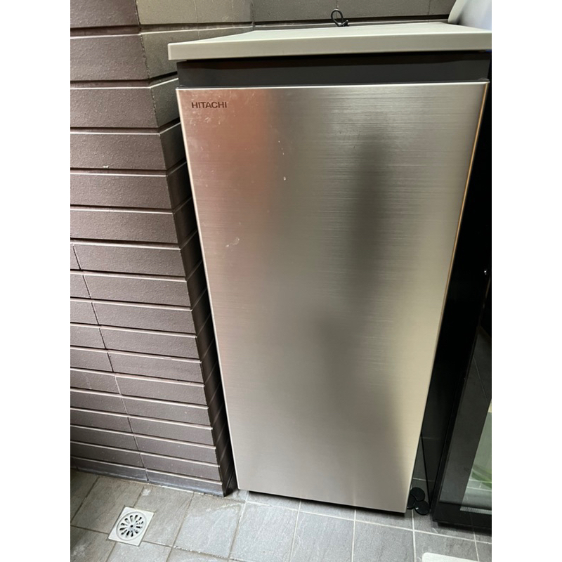 【HITACHI 日立】二手R115ETW R-115ETW 113公升鋼板直立式冷凍櫃（八成新）台北自取