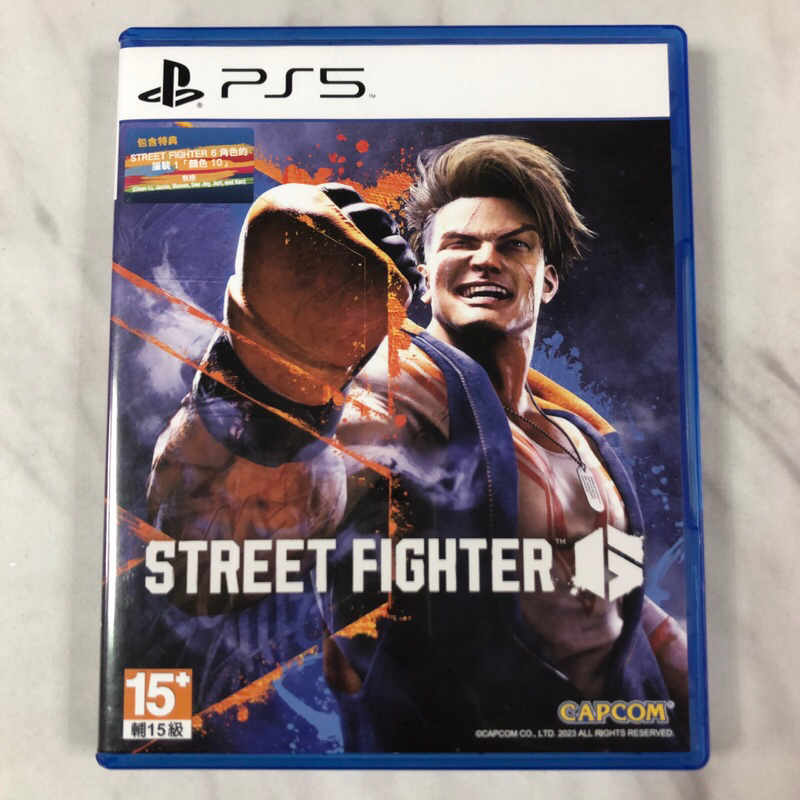 （二手） PS5 快打旋風 6 Street Fighter 6 繁體中文版